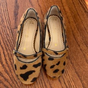 Girls Charlotte Olympia slipper 28